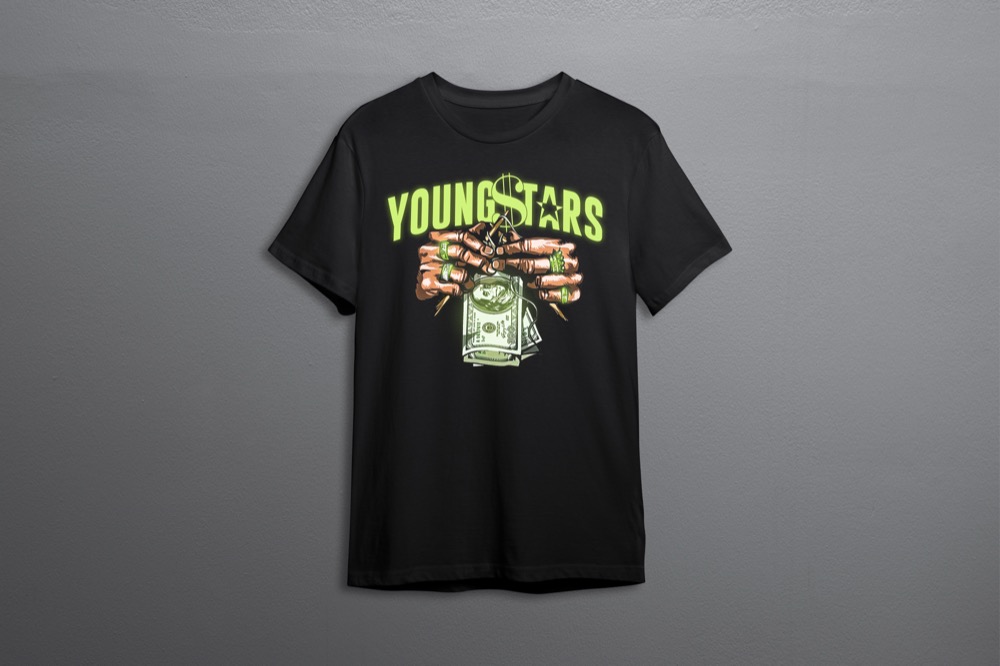 T-shirt YOUNG$TARS